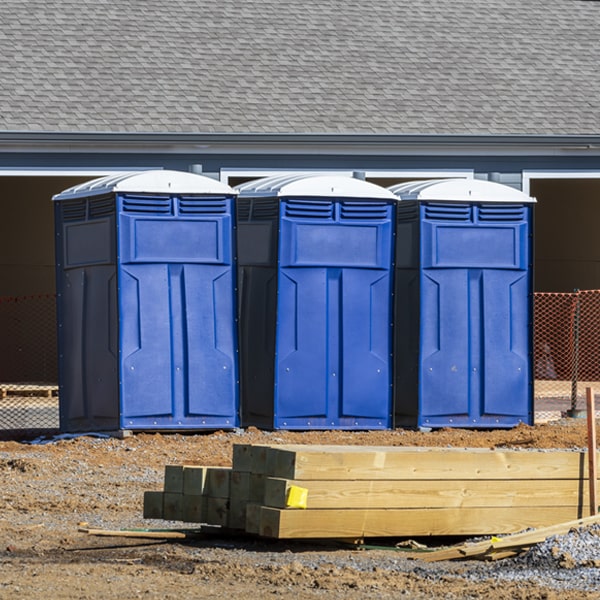 how do you ensure the portable toilets are secure and safe from vandalism during an event in Pine Ridge Kentucky